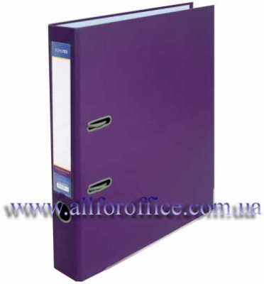 Папка-регистратор А4 5 см., фиолетовая ― 2008-2022 Інтернет-магазин канцтоварів "Все для офісу"