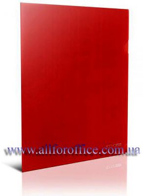 Папка-уголок плотная А4 пластиковая красная купить, купить папку уголок красную А4 с доставкой
