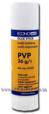 Клей-карандаш 36 гр. на PVP основе купить Киев доставка