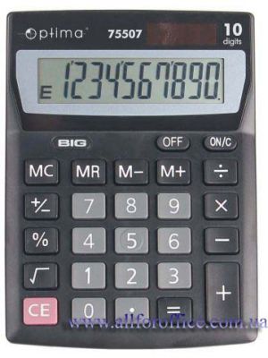 купить калькулятор средний 10 разрядов Optima Киев