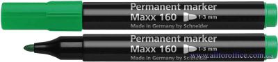 Маркер перманентный Schneider MAXX 160, зеленый купить