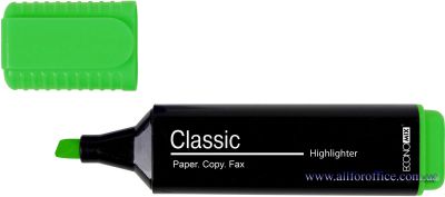 Маркер текстовый Classic зеленый купить, текстовыделитель зеленый 